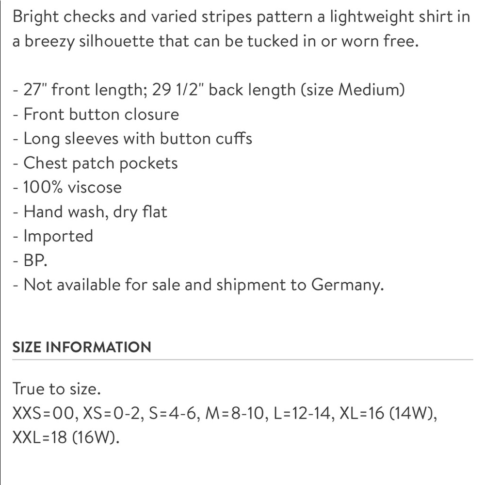 BP perfect button down - Picture 3 of 6